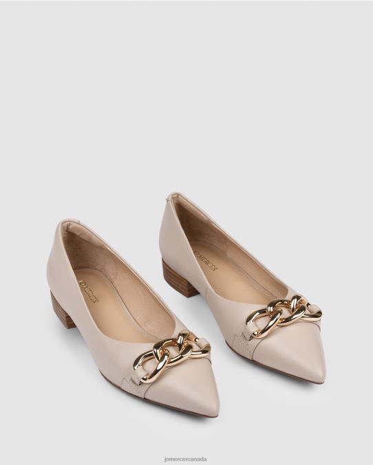 Audrey dress flats Jo Mercer Bone Leather Footwear 6D6FN202