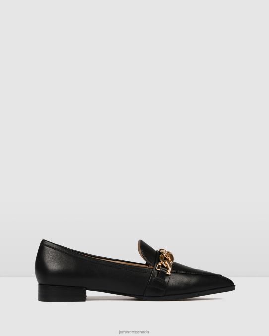 Columbia dress flats Jo Mercer Black Leather Footwear 6D6FN196