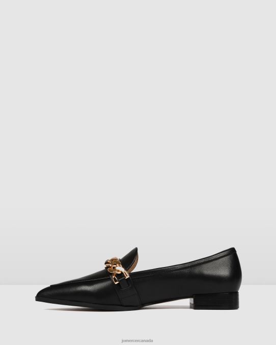 Columbia dress flats Jo Mercer Black Leather Footwear 6D6FN196