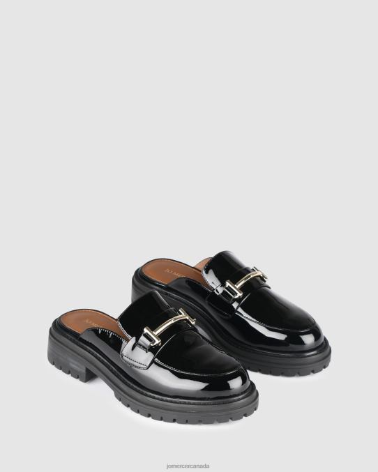 Belfast loafers Jo Mercer Black Patent Footwear 6D6FN180