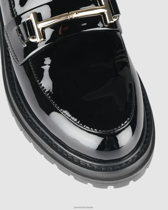 Belfast loafers Jo Mercer Black Patent Footwear 6D6FN180