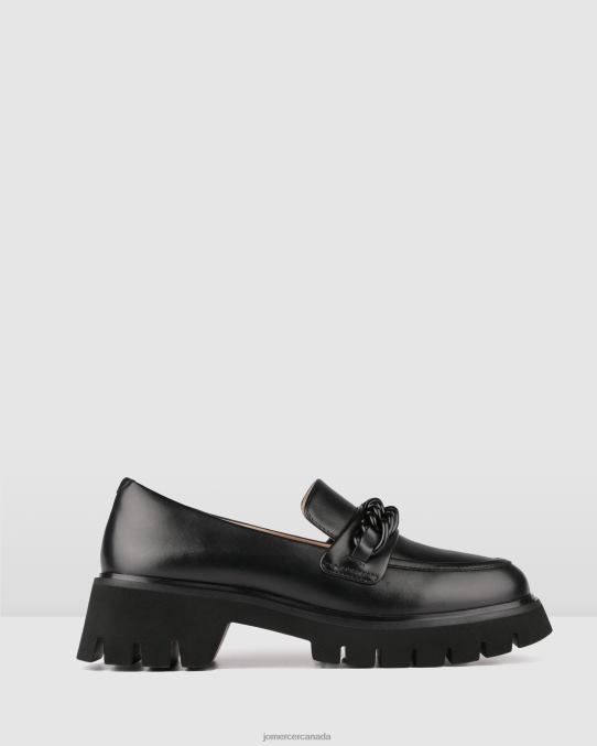Brodie loafers Jo Mercer Black Leather Footwear 6D6FN167