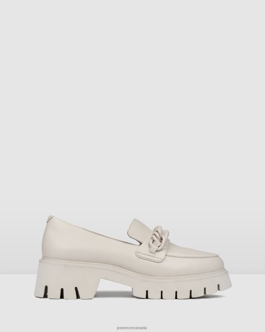 Brodie loafers Jo Mercer Off White Leather Footwear 6D6FN168