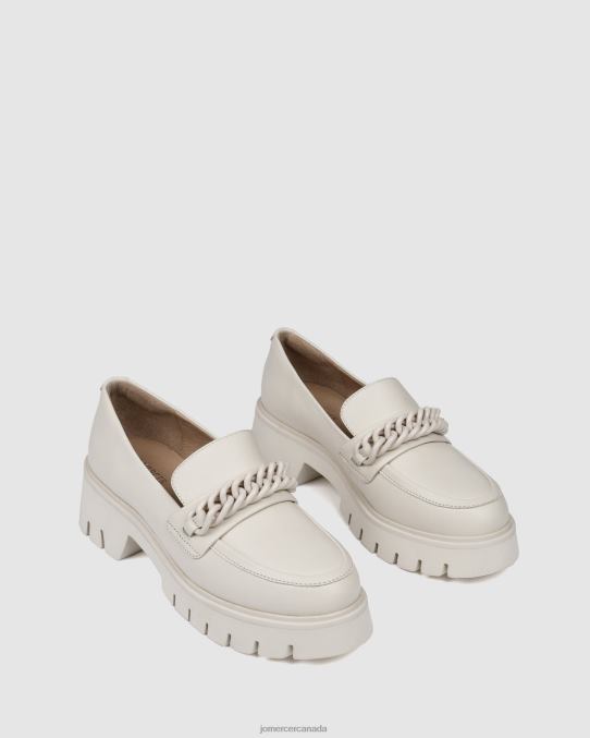 Brodie loafers Jo Mercer Off White Leather Footwear 6D6FN168
