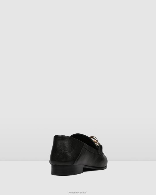 Dream casual flats Jo Mercer Black Leather Footwear 6D6FN209