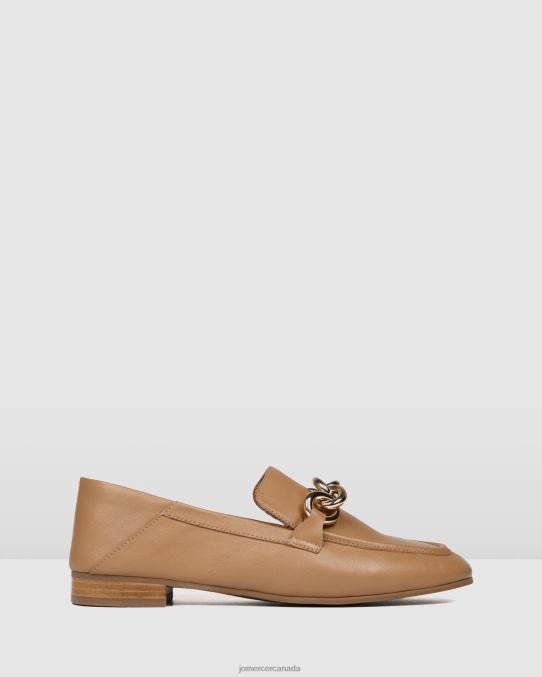 Dream casual flats Jo Mercer Tan Leather Footwear 6D6FN210
