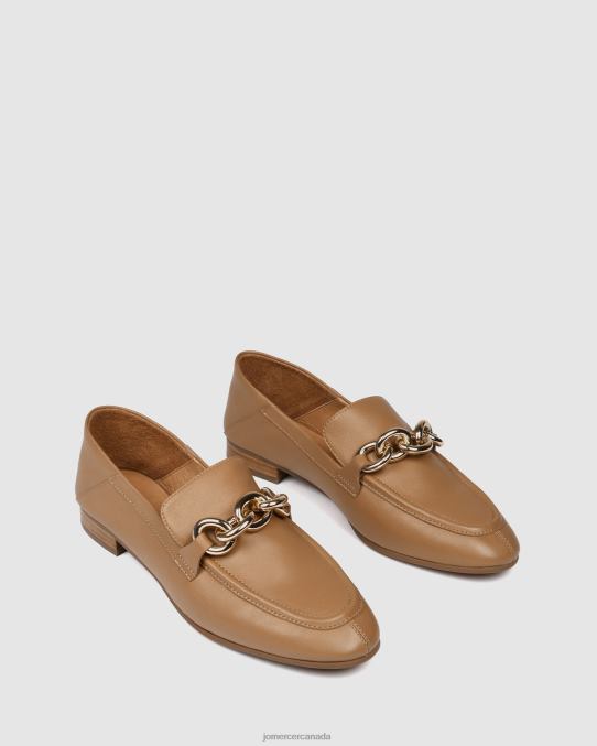 Dream casual flats Jo Mercer Tan Leather Footwear 6D6FN210