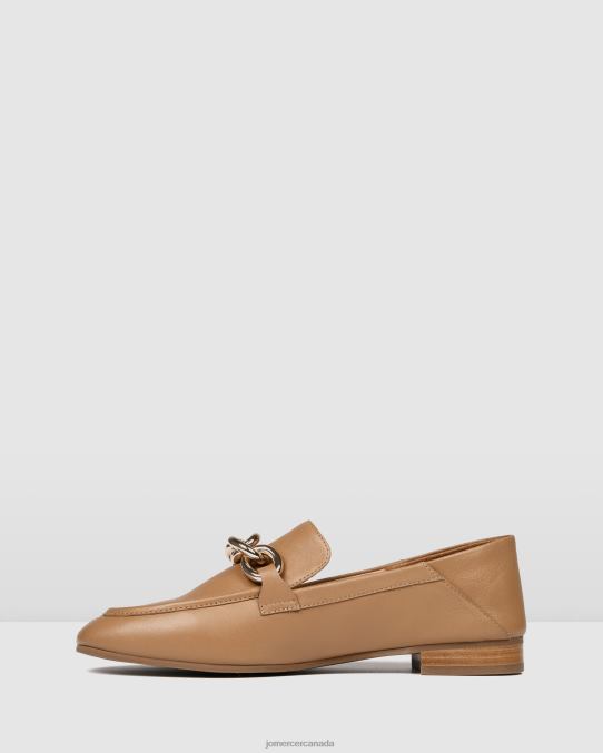 Dream casual flats Jo Mercer Tan Leather Footwear 6D6FN210