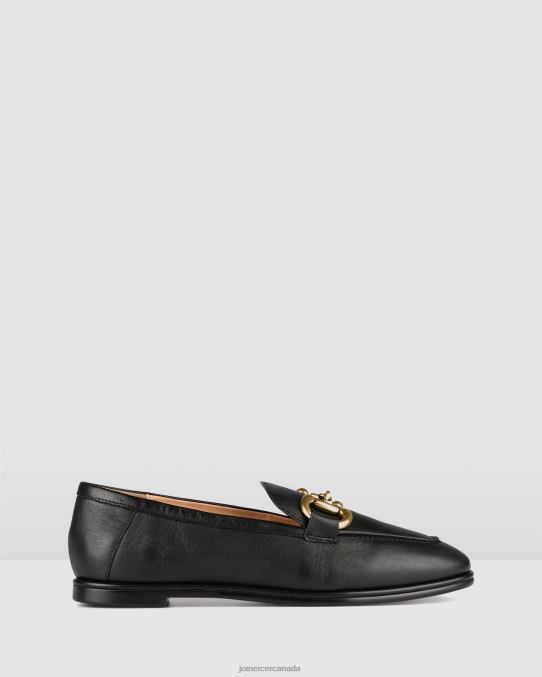 Elm casual flats Jo Mercer Black Leather Footwear 6D6FN205
