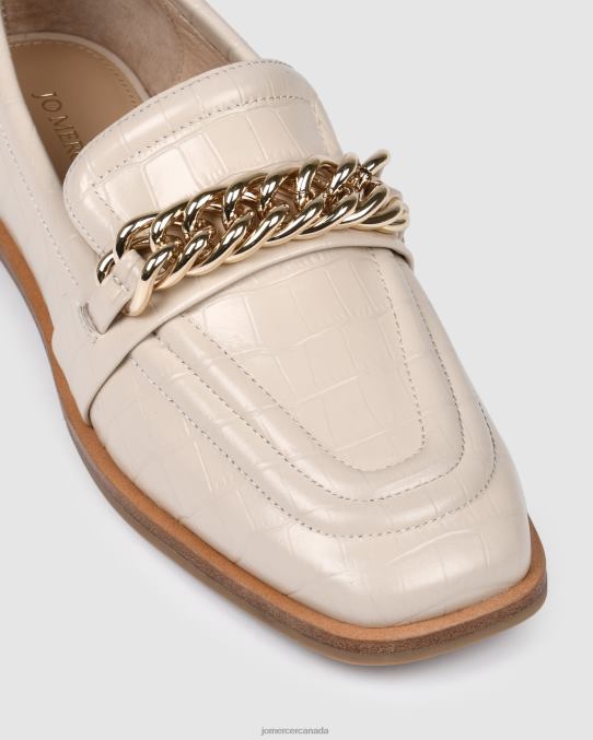 Ignis loafers Jo Mercer Bone Croc Footwear 6D6FN182