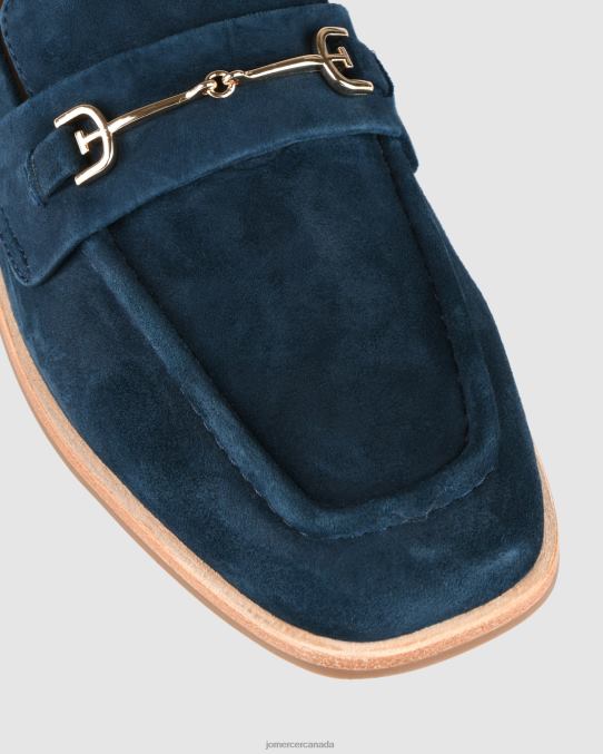 Isabella casual flats Jo Mercer Navy Suede Footwear 6D6FN214