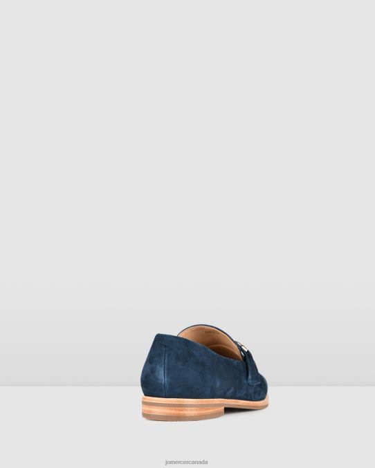 Isabella casual flats Jo Mercer Navy Suede Footwear 6D6FN214