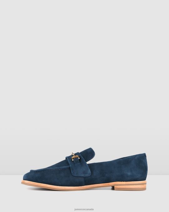 Isabella casual flats Jo Mercer Navy Suede Footwear 6D6FN214