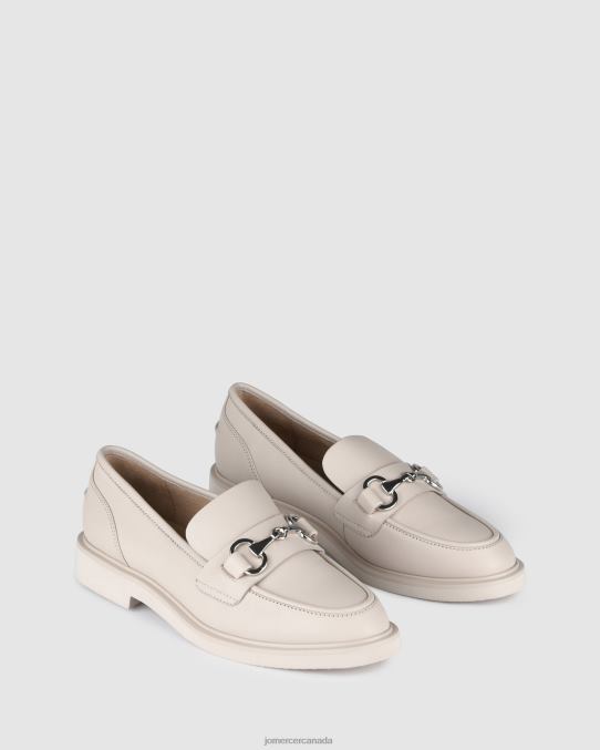 Nora loafers Jo Mercer Bone Leather Footwear 6D6FN179