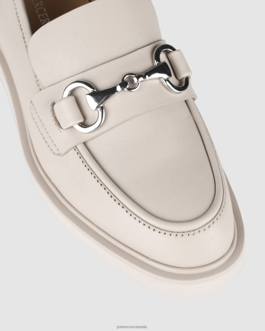 Nora loafers Jo Mercer Bone Leather Footwear 6D6FN179