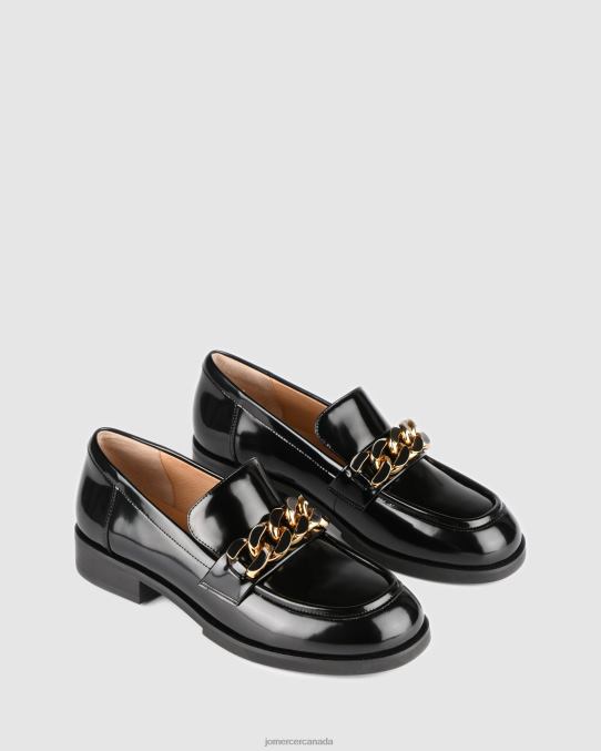 Olive loafers Jo Mercer Black Box Leather Footwear 6D6FN169