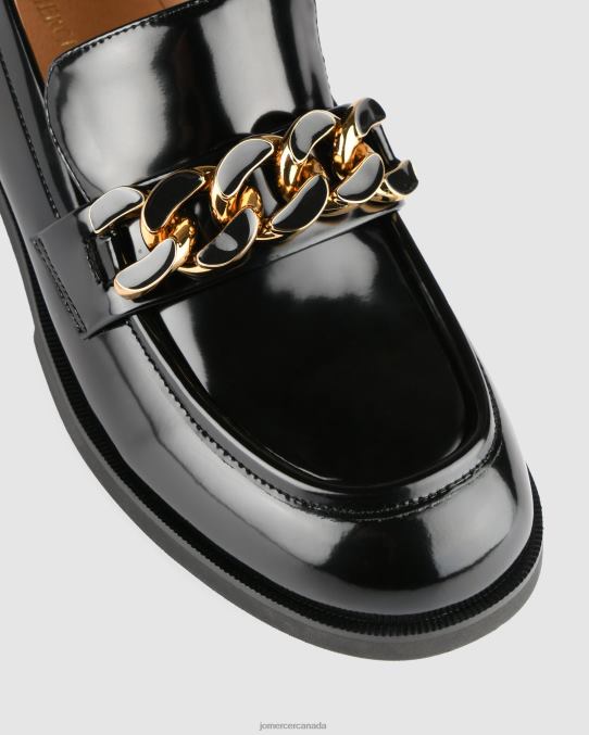 Olive loafers Jo Mercer Black Box Leather Footwear 6D6FN169
