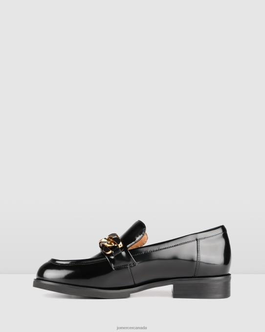 Olive loafers Jo Mercer Black Box Leather Footwear 6D6FN169
