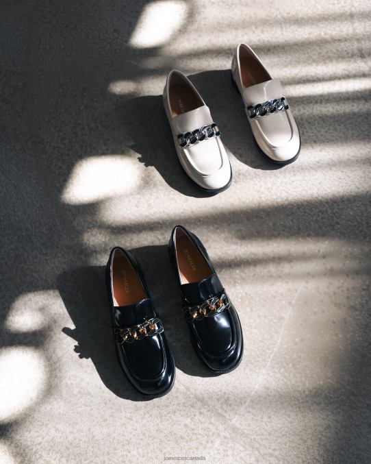 Olive loafers Jo Mercer Black Box Leather Footwear 6D6FN169