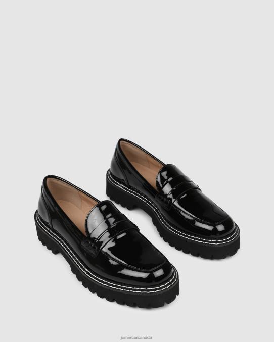 Unity loafers Jo Mercer Black Patent Footwear 6D6FN159