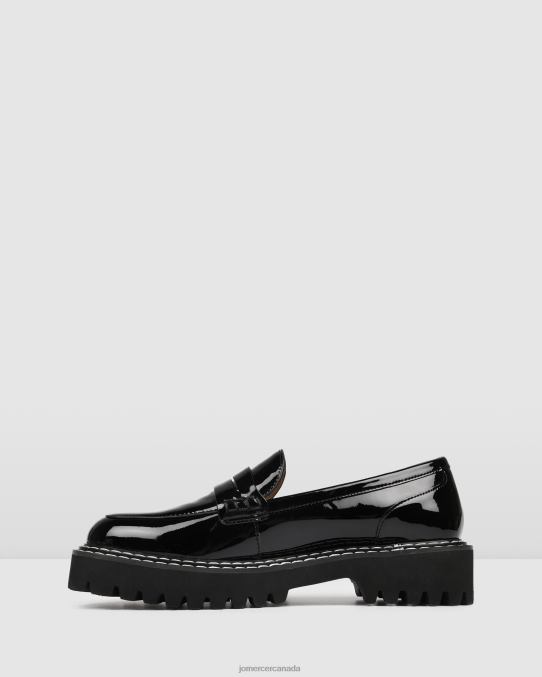 Unity loafers Jo Mercer Black Patent Footwear 6D6FN159