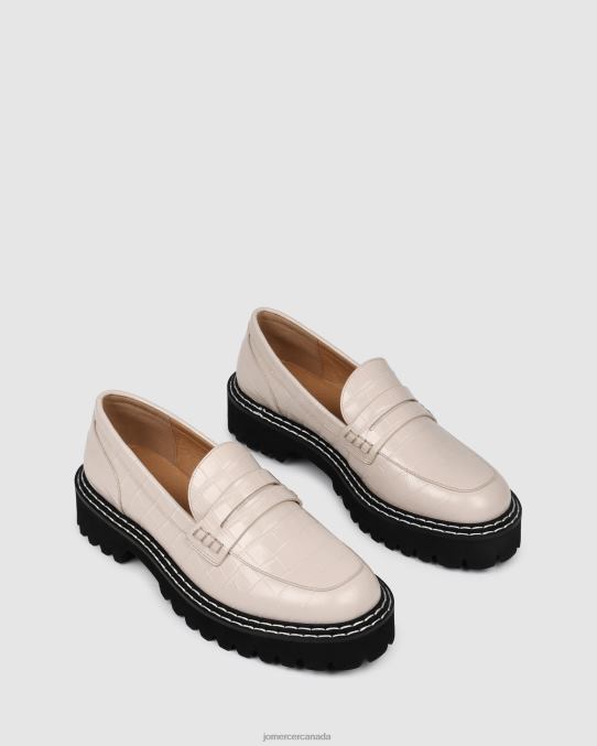 Unity loafers Jo Mercer Bone Croc Footwear 6D6FN161