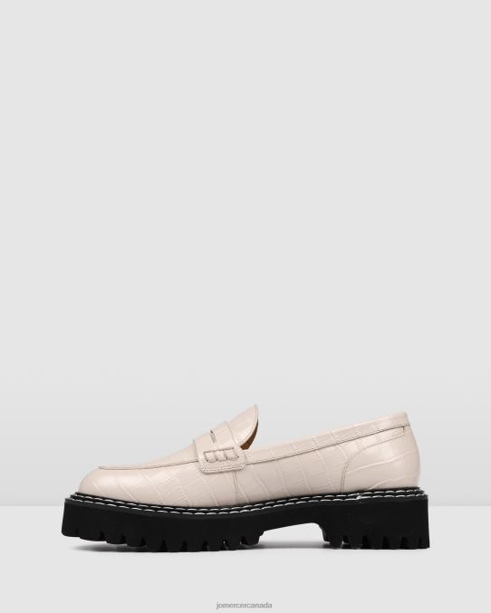 Unity loafers Jo Mercer Bone Croc Footwear 6D6FN161
