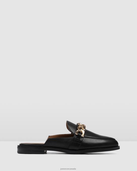 Wanda loafers Jo Mercer Black Leather Footwear 6D6FN173