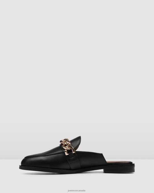 Wanda loafers Jo Mercer Black Leather Footwear 6D6FN173