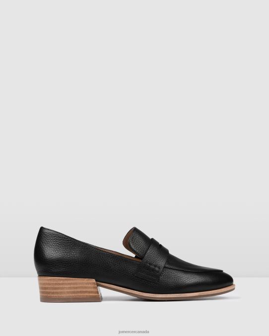 Xenos loafers Jo Mercer Black Leather Footwear 6D6FN177