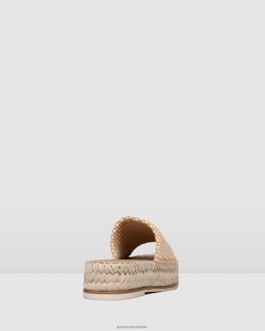Elka espadrille slides Jo Mercer Natural Woven Footwear 6D6FN248
