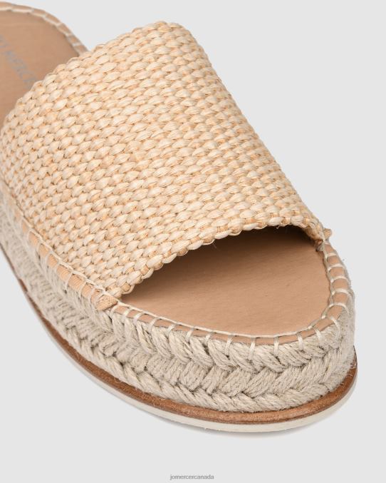Elka espadrille slides Jo Mercer Natural Woven Footwear 6D6FN248