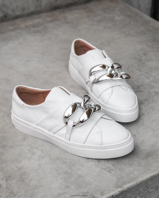 Temple sneakers Jo Mercer White Leather Footwear 6D6FN239